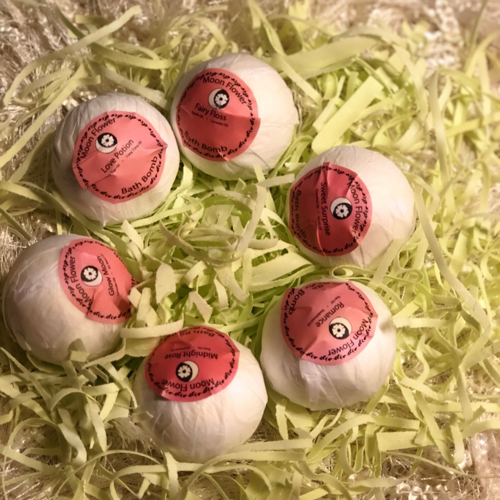 Moon Flower Bath Bombs